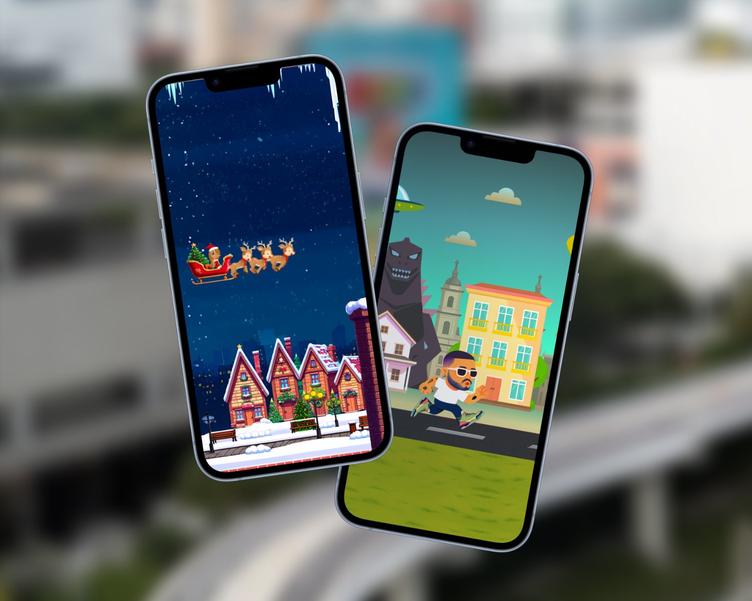 Hidden Games — in-app artist games